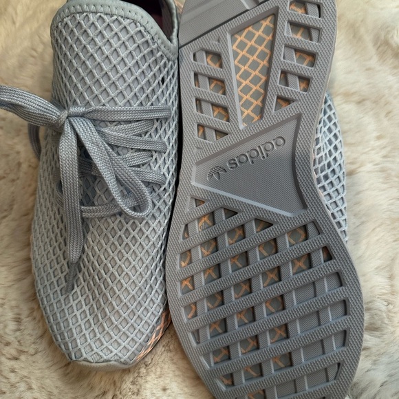 Light blue Mesh women’s Sneakers - Picture 3 of 4